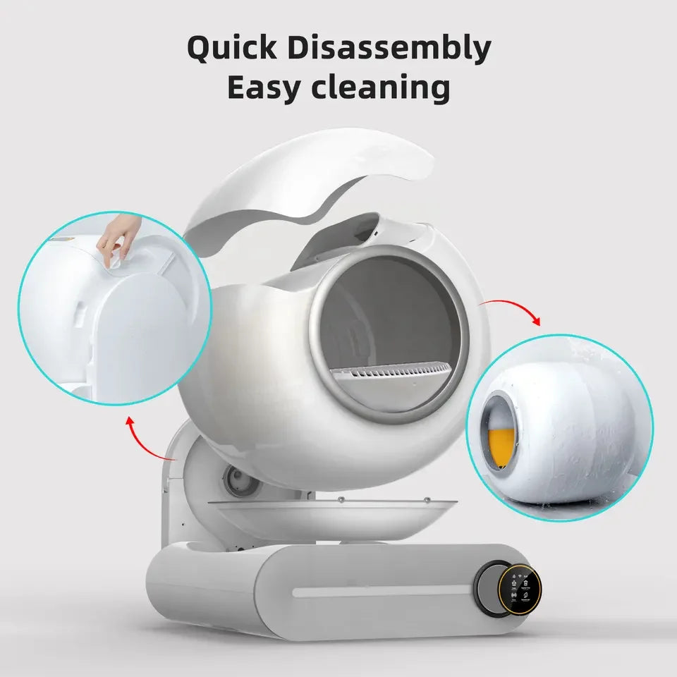 Automatic Self-Cleaning Cat Litter Box ( APP Control )